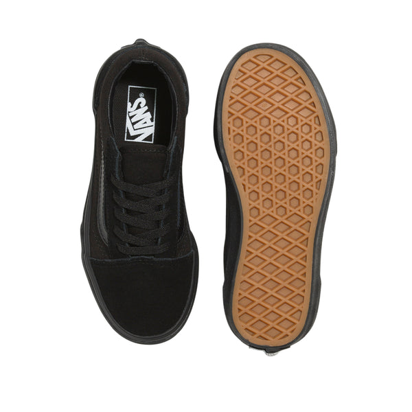 Tennis Old Skool para niño color negro