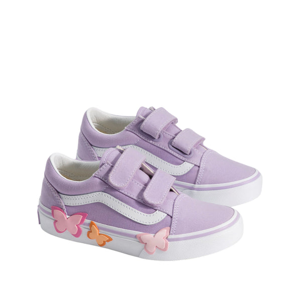 Tennis slip on Old Skool para niña color morado