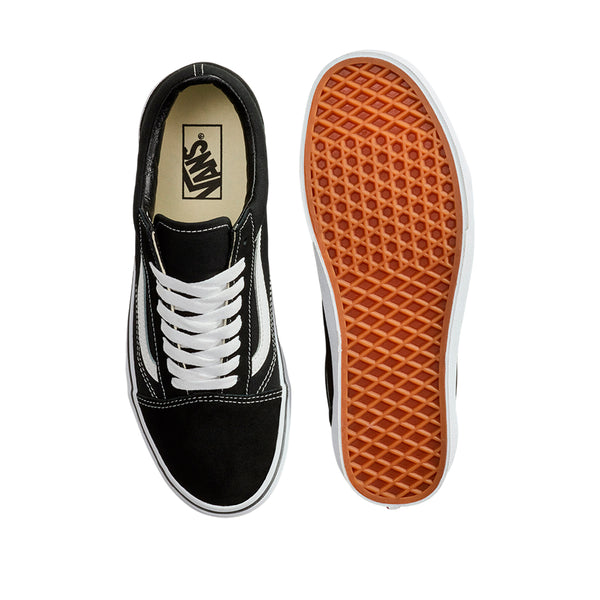 Tennis Old Skool unisex color negro y blanco