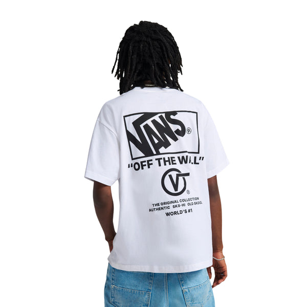Camiseta Stockpi para hombre color blanco