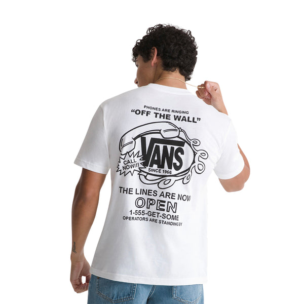 Camiseta Hlines para hombre color blanco