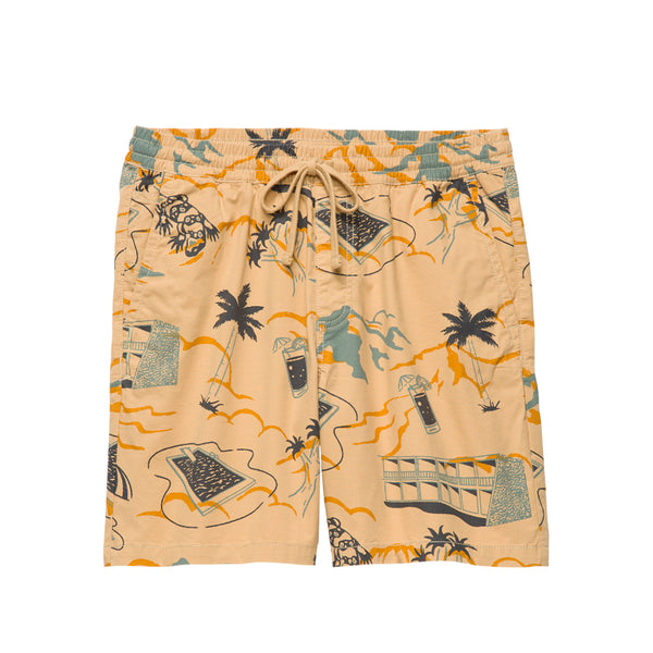 Shorts Range para hombre color café