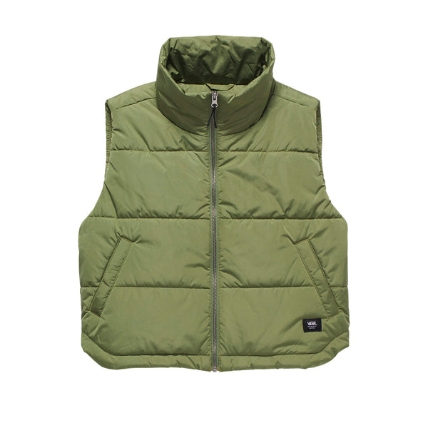 Chaqueta Met Vest para mujer color verde