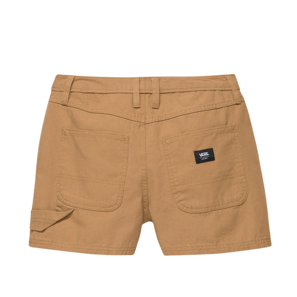 Shorts Ground para mujer color café