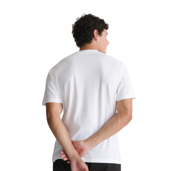 Camiseta Chest Vans para hombre color blanco