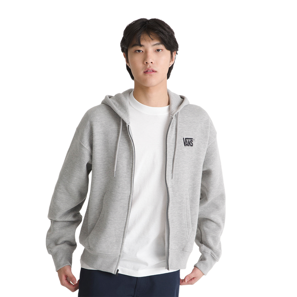 Sudadera Full Zp para hombre color gris