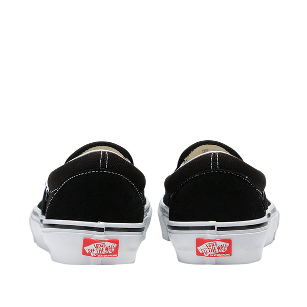 Tennis slip on SK para hombre color negro y blanco