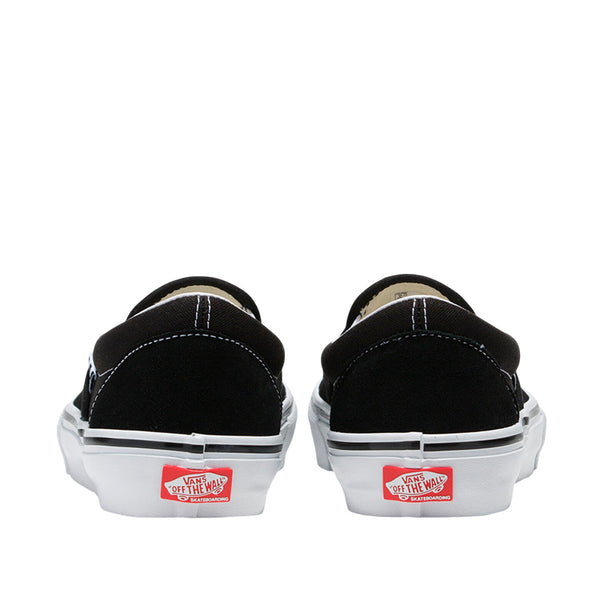 Tennis slip on SK para hombre color negro y blanco