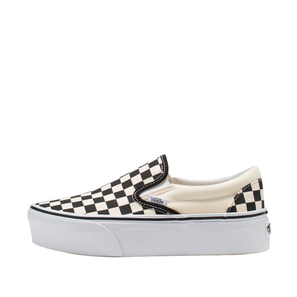 Tennis Slip On DD unisex color blanco y negro