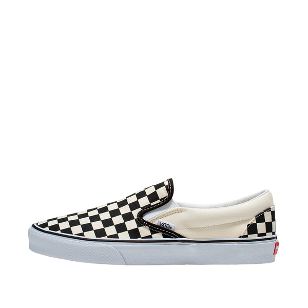 Tennis Slip On unisex color blanco y negro