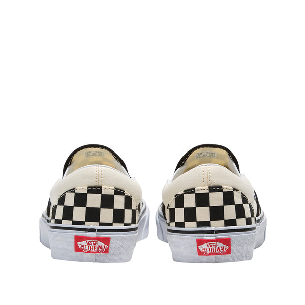 Tennis Slip On unisex color blanco y negro