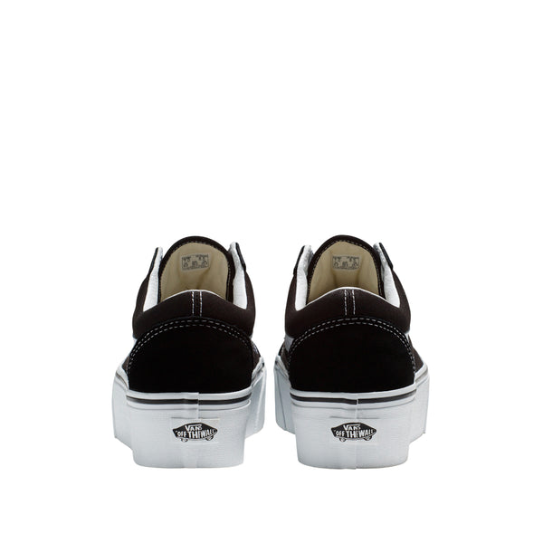 Tennis Old Skool D unisex color negro y blanco