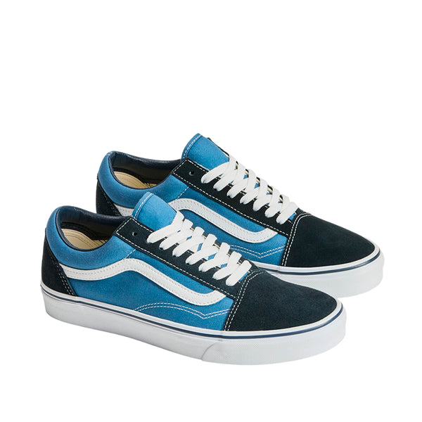 Tennis Old Skool unisex color navy y blanco