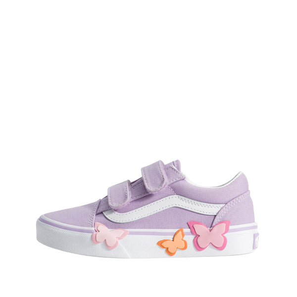 Tennis slip on Old Skool para niña color morado