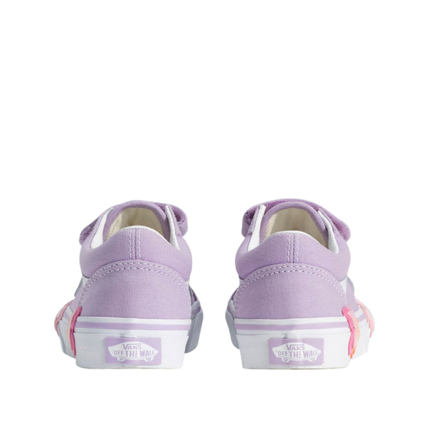 Tennis slip on Old Skool para niña color morado