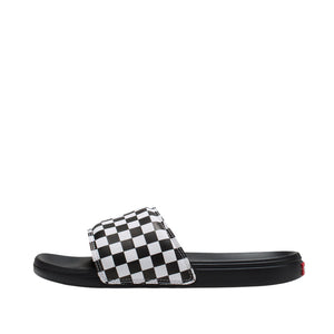 Sandalias slip on Costa unisex color negro y blanco