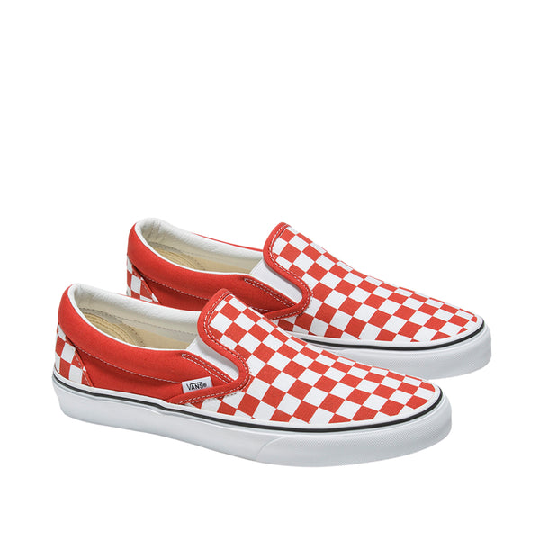 Tennis Slip On unisex color rojo