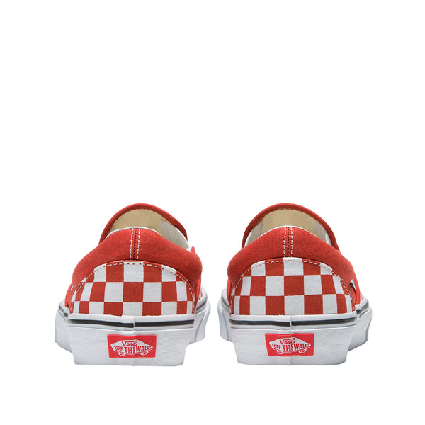 Tennis Slip On unisex color rojo