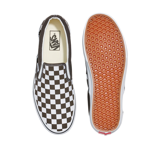 Tennis slip on unisex color marrón