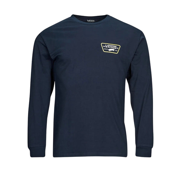 Camiseta manga larga Back para hombre color navy