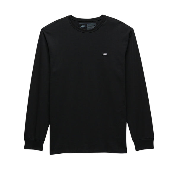 Camiseta manga larga Clasic para hombre color negro