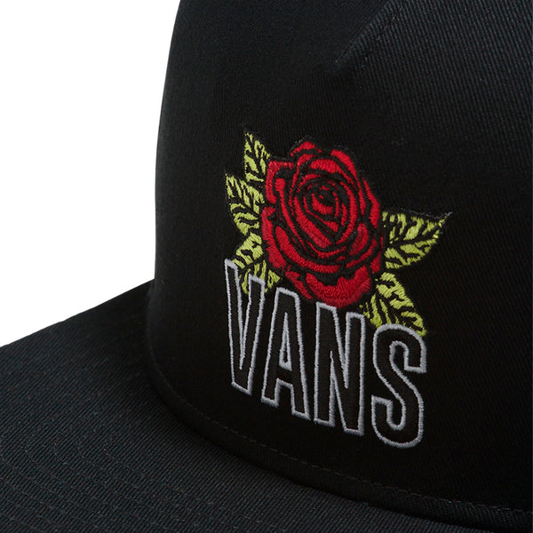 Gorra plana Ashum unisex color negro