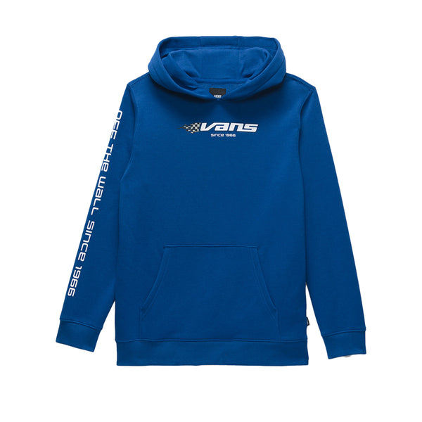 Hoodie Flame para hombre color azul