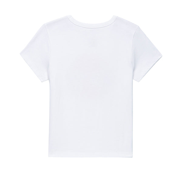 Camiseta Nature para mujer color blanco