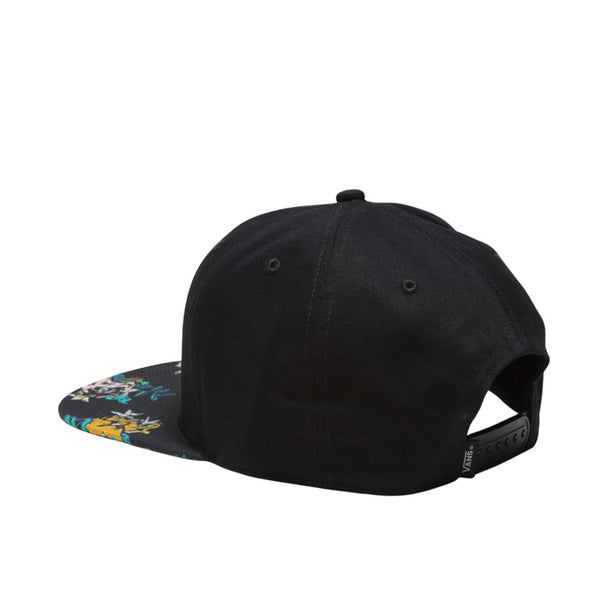 Gorra Allover unisex color negro y multi