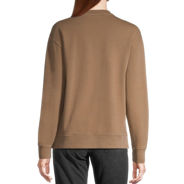 Suéter Bff Crew para hombre color café