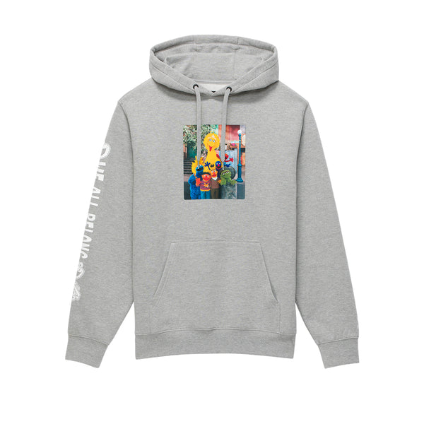 Hoodie Sesam para hombre color gris