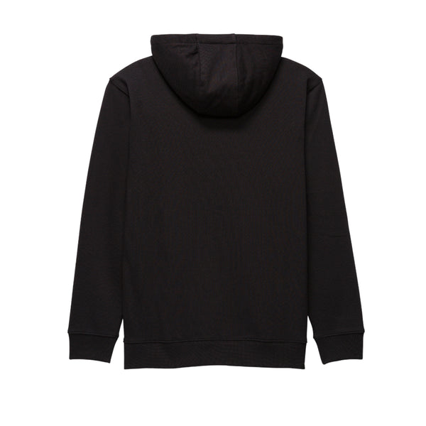 Hoodie V para hombre color negro