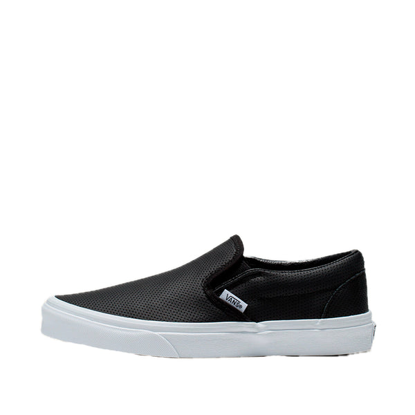 Tennis Slip On unisex color negro y blanco