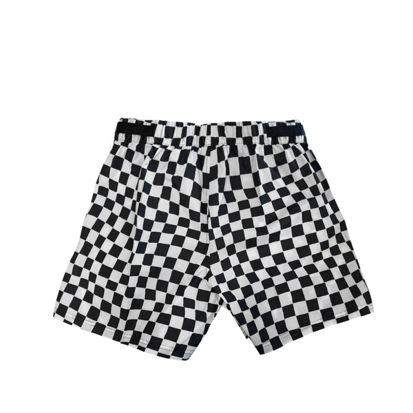 Short Check WM para mujer color negro y blanco