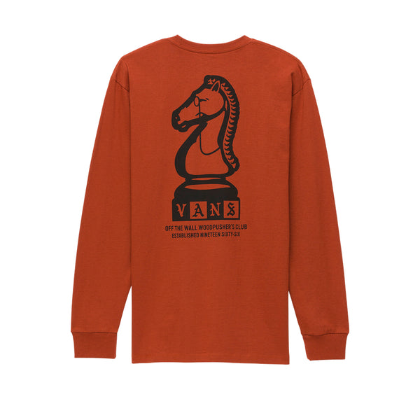 Camiseta Woodpush para hombre color rojo