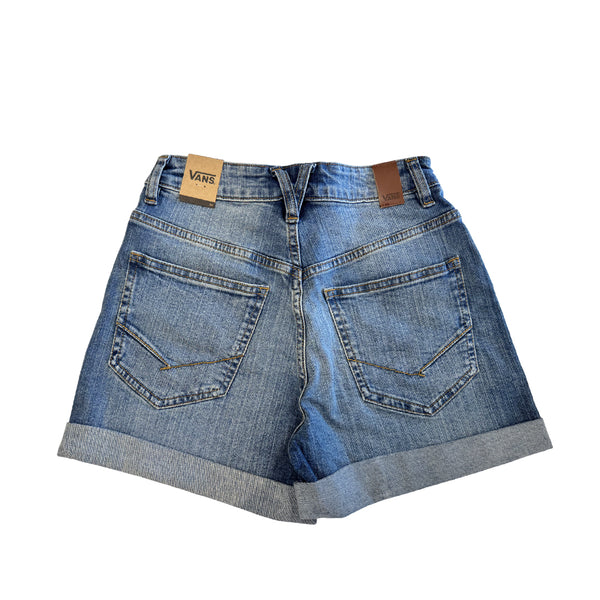 Shorts Cuff para mujer color azul