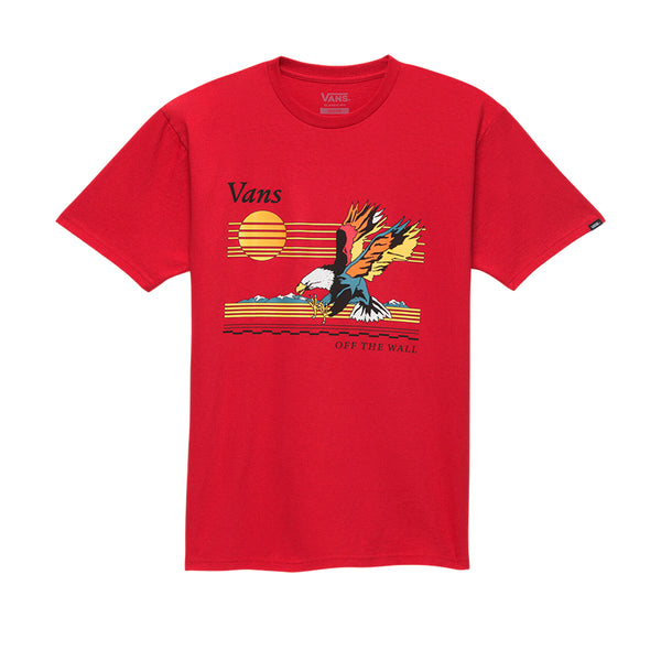 Camiseta Soaring para hombre color rojo