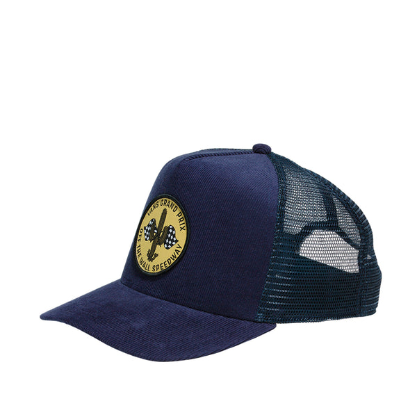 Gorra Curved Truc unisex color azul