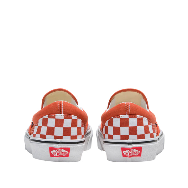 Tennis Slip On unisex color anaranjado