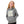 Hoodie Floral BX para mujer color gris