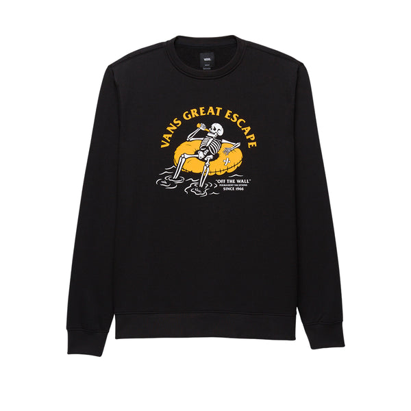 Sudadera Vacation para hombre color negro