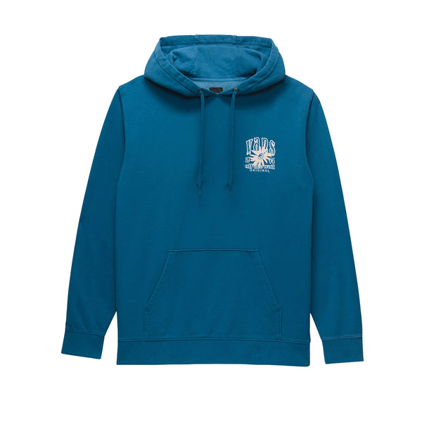 Hoodie Flower para hombre color azul