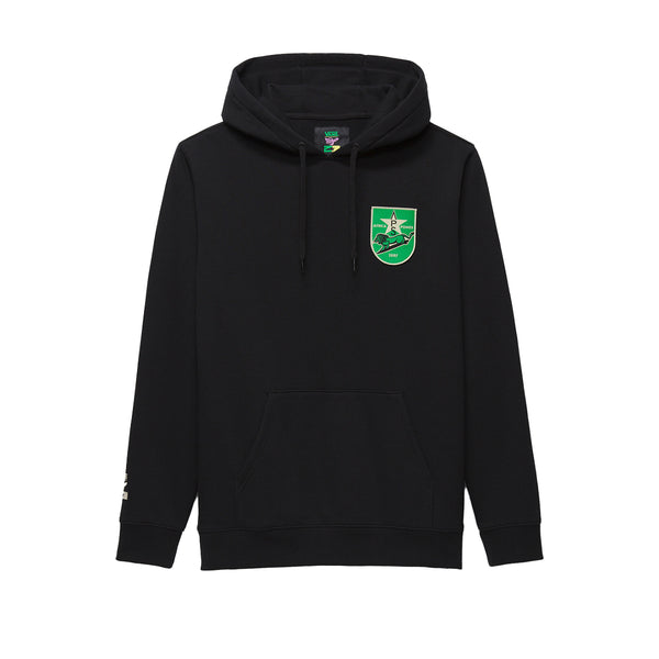 Hoodie Wata Po para hombre color negro