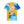 Camiseta Pear para hombre color azul