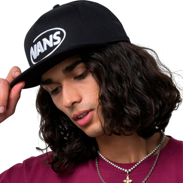 Gorra Def Hi unisex color negro