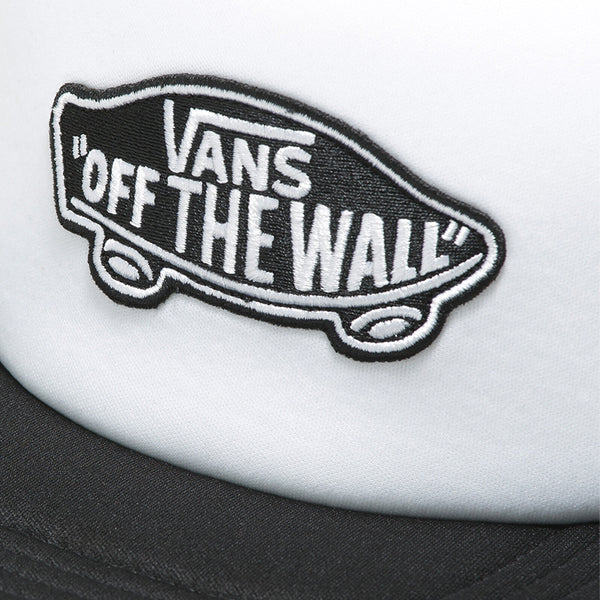 Gorra Pa Truck unisex color blanco y negro