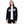 Hoodie Zip Li para hombre color negro