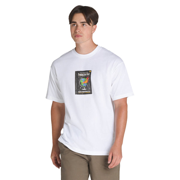 Camiseta Paper para hombre color blanco