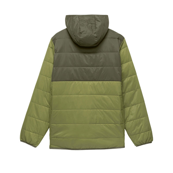 Chaqueta Puffer MTE para hombre color verde