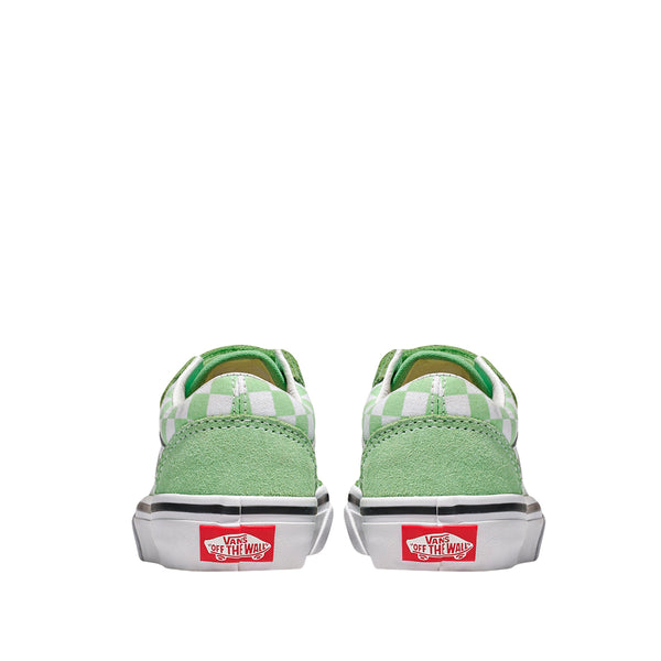Tennis Old Skool V para niño color verde y blanco